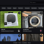 Wireless Bluetooth speaker for audio entertainment.