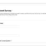 Website survey template for digital marketing and user feedback.