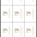 Elegant crown logo design for Crown Shields, symbolizes premium quality and luxury in branding.